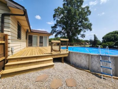 Custom Deck Installation