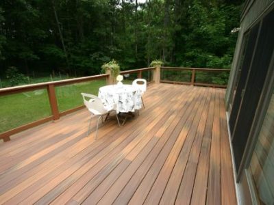 Home Custom Deck Installation Project