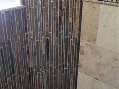 Custom Shower Wall Tile Installation