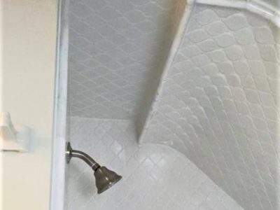 Tile Installation in Shower Walls and Ceiling